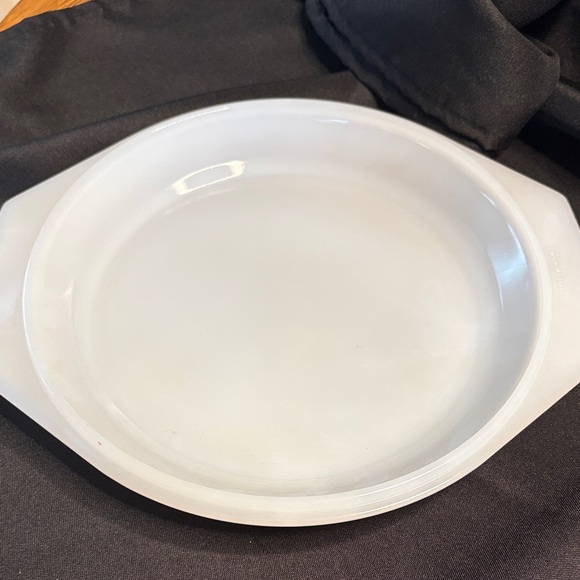 White Floral Glass Casserole Dish - Picture 3 of 6